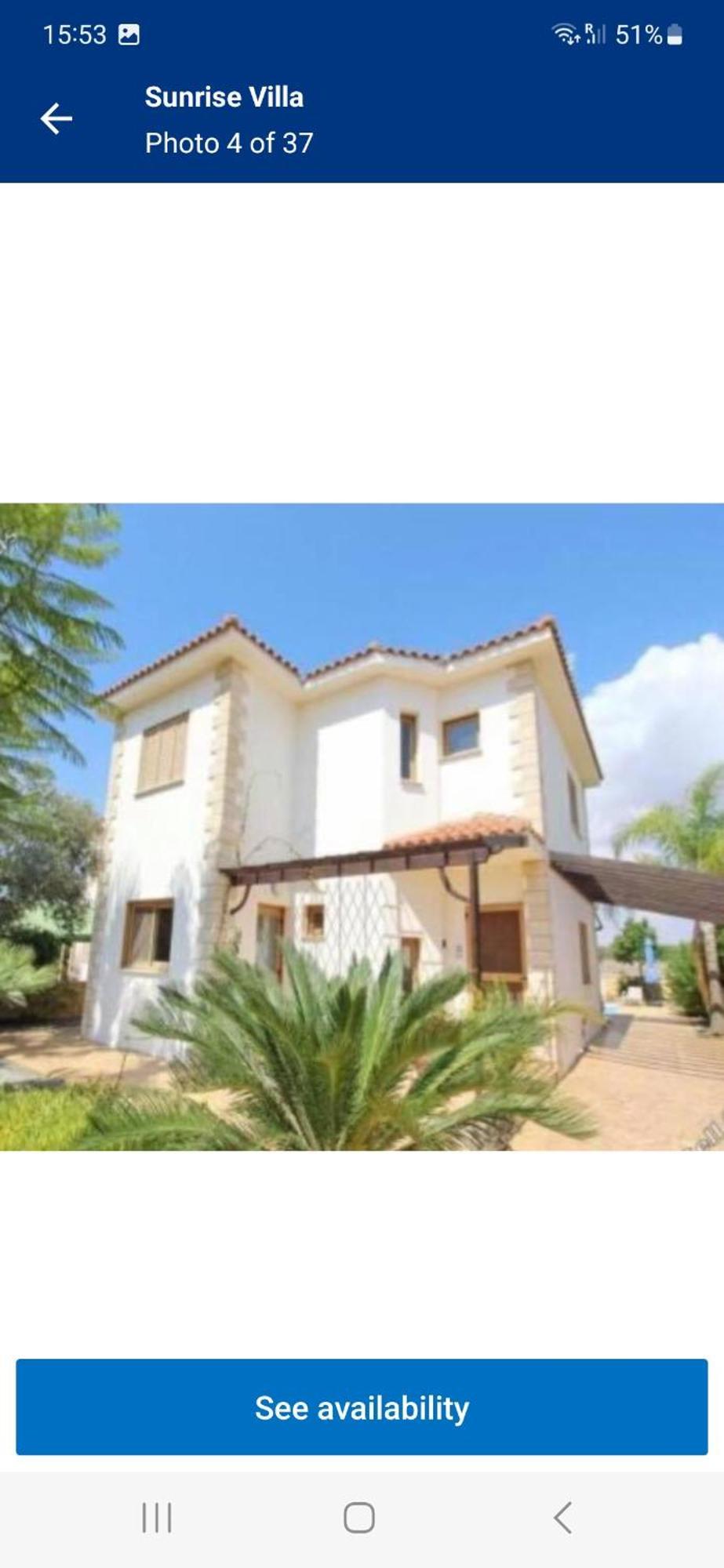 Willa Sunshine Villa, Ayia Thekla